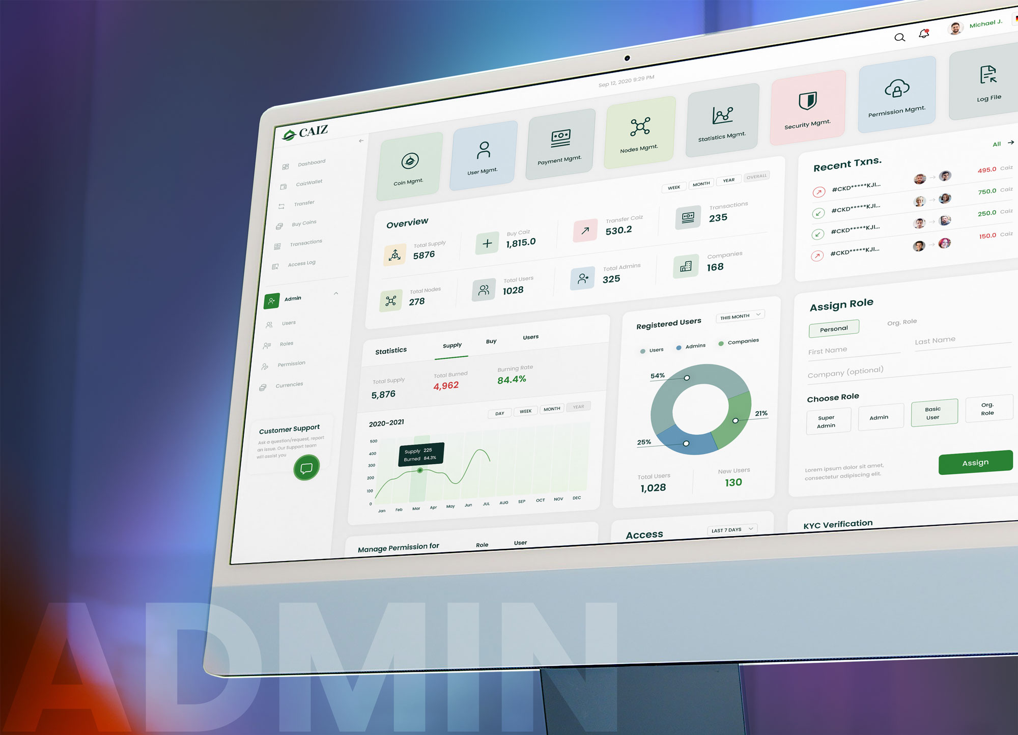 Caiz Crypto Platform