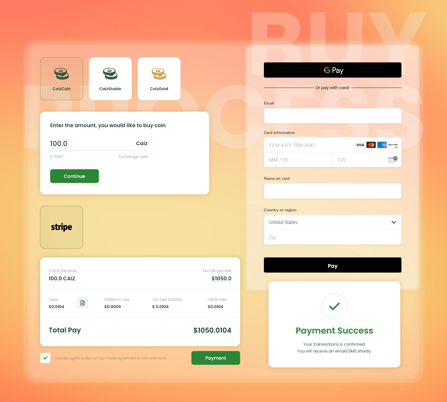 Caiz Crypto Platform