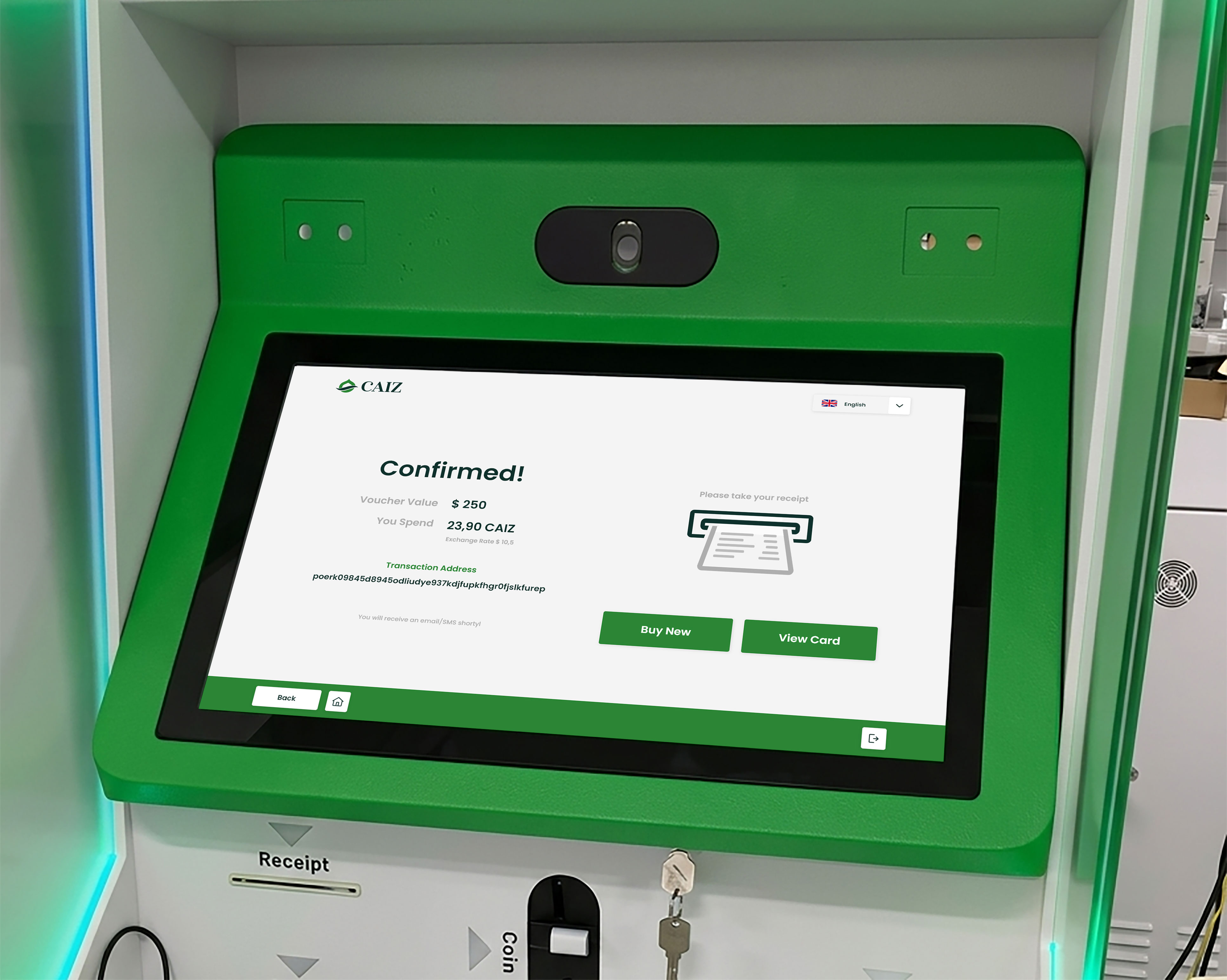 Caiz ATM Kiosk