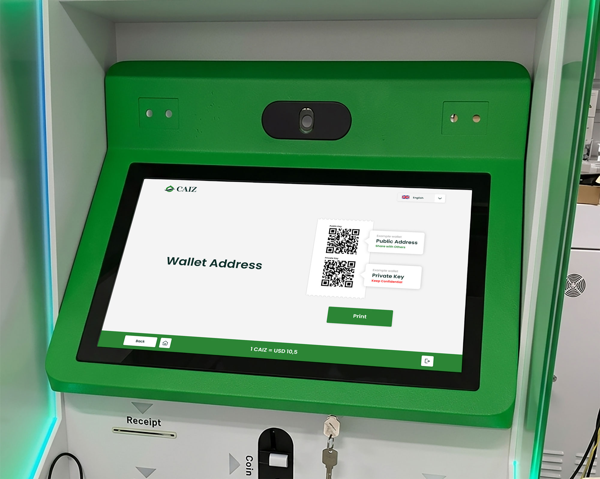 Caiz ATM Kiosk
