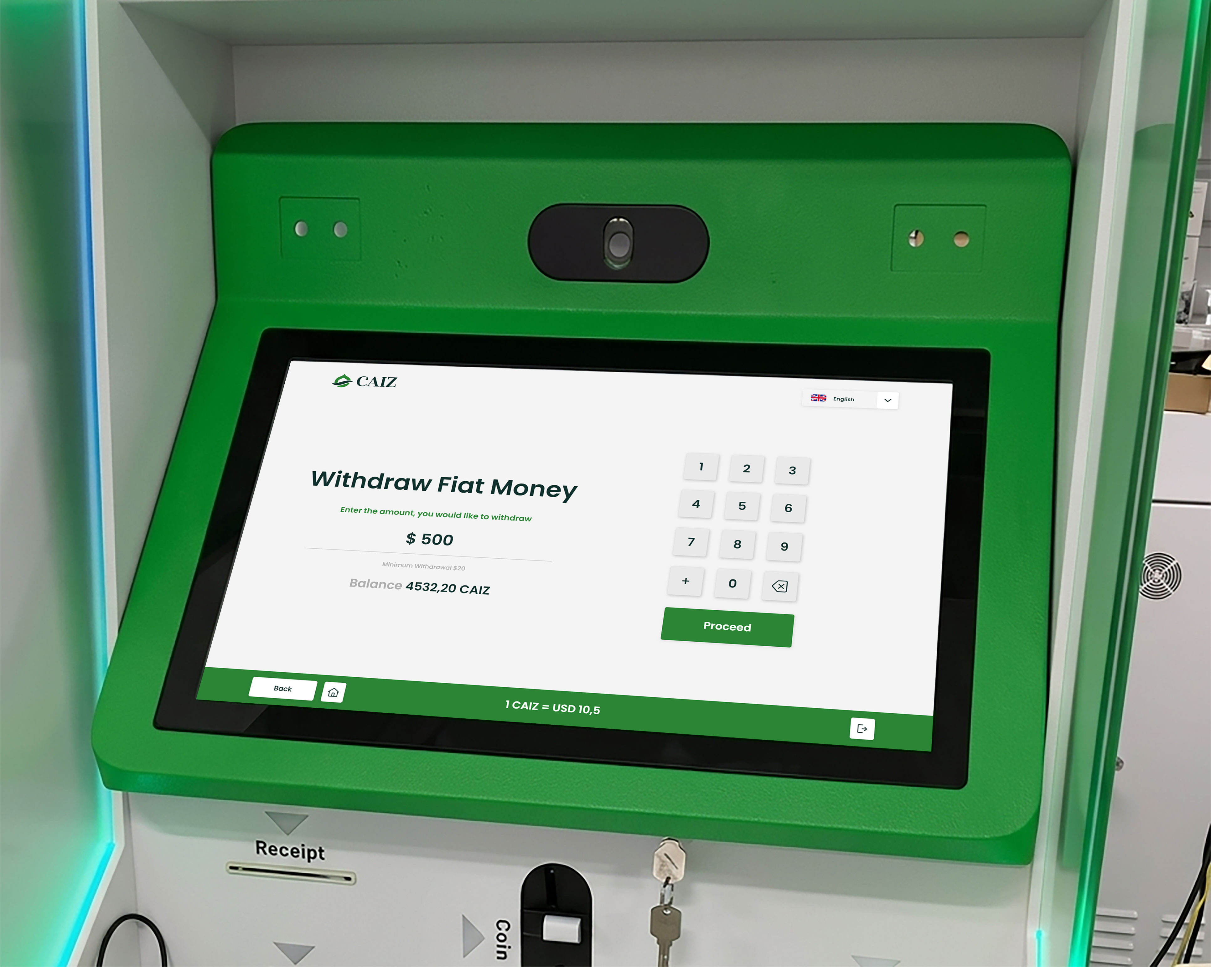 Caiz ATM Kiosk