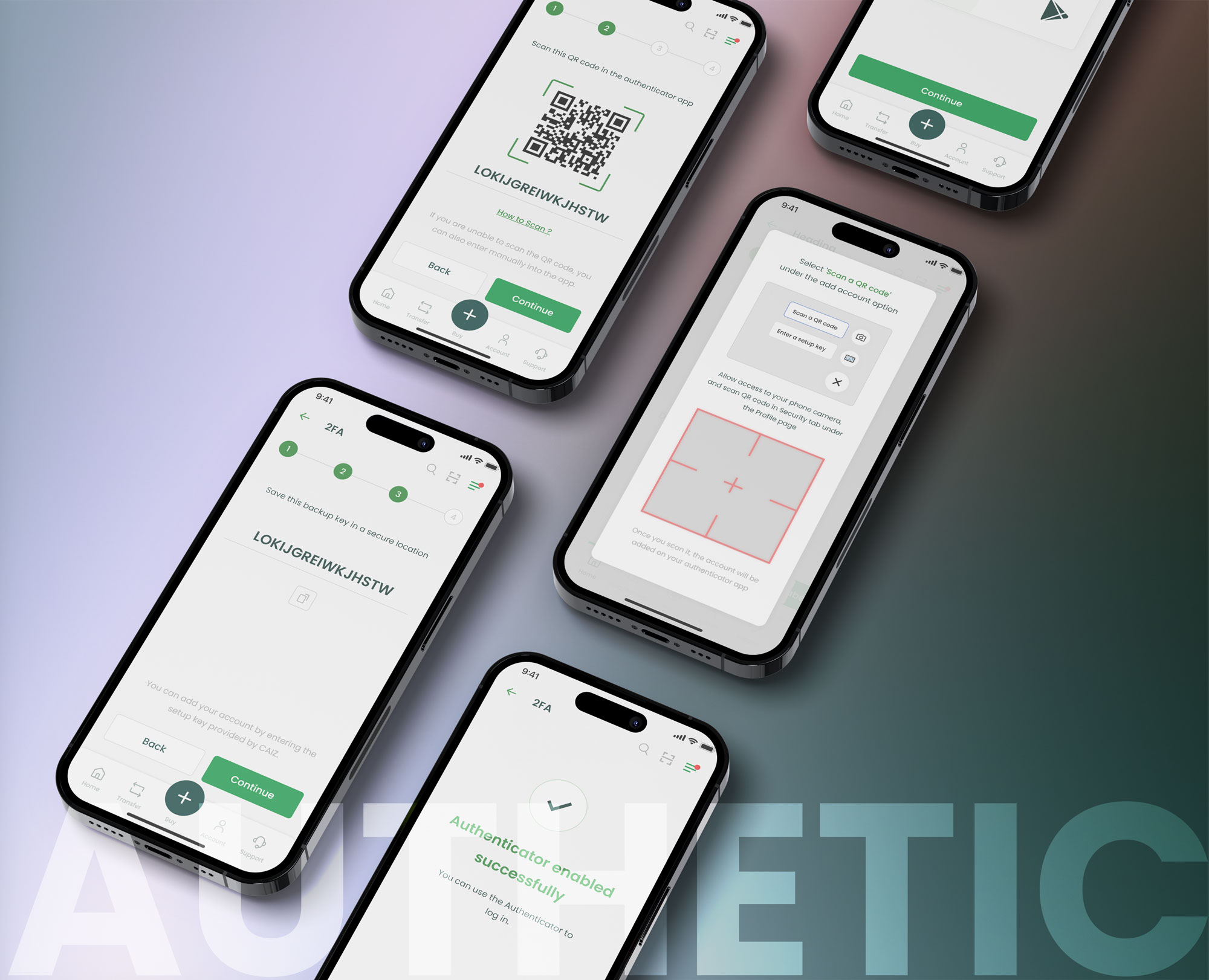 Caiz Crypto Wallet App